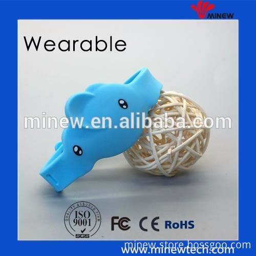 Food Grade Silicone iBeacon Kid Bracelet